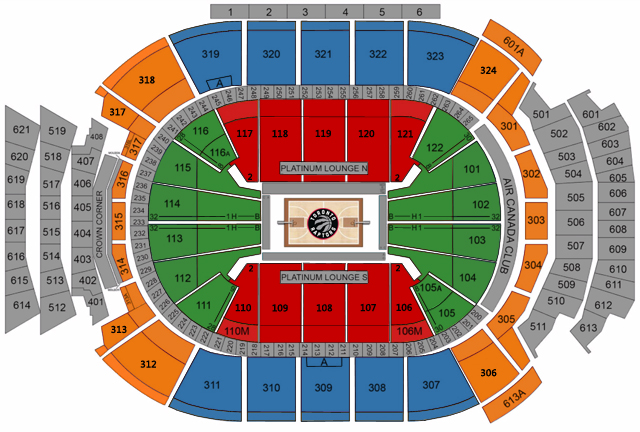 nba门票 [测试]多伦多猛龙 vs 犹他爵士门票 球场信息 门票价格 座位
