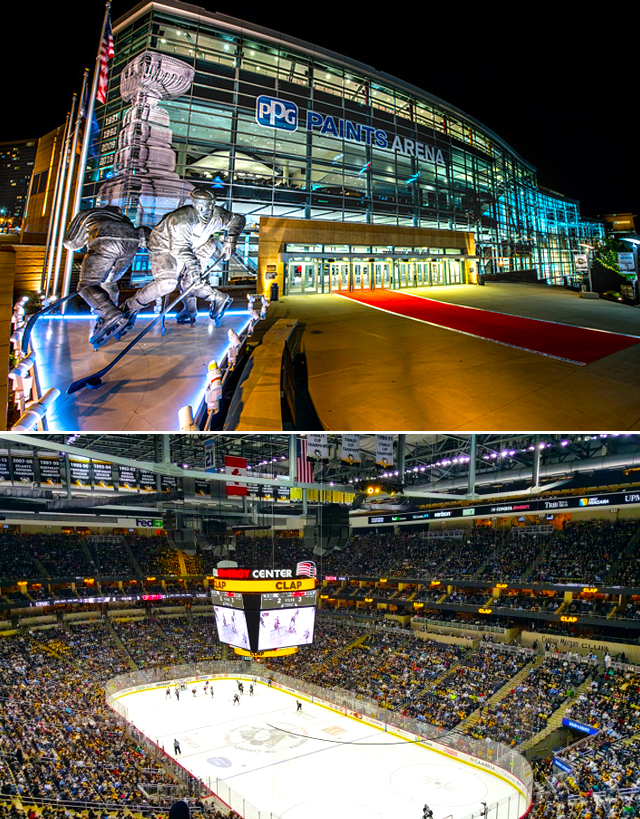 球场信息: ppg paints arena是宾夕法尼亚州匹兹堡市的一个多用途室内